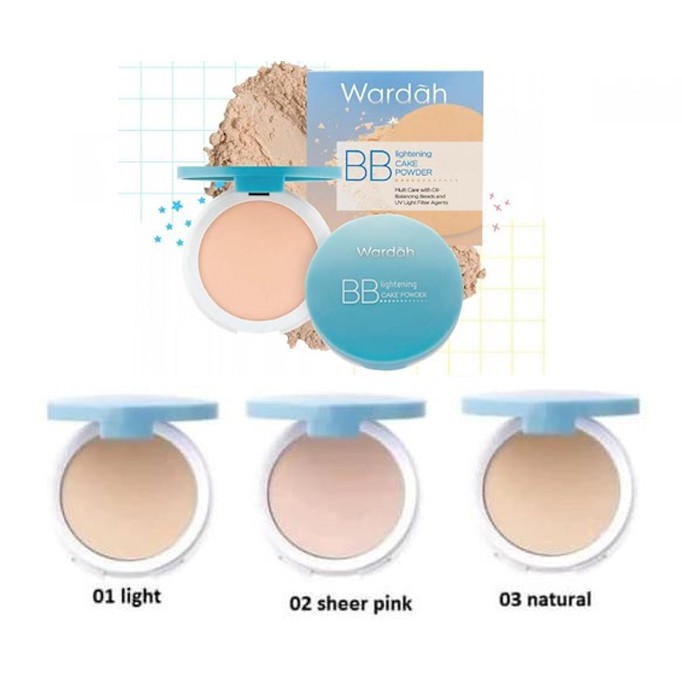 Wardah BB Lightening Cake Powder