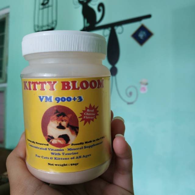 Vitamin Bulu Kitty Bloom VM 900+3 repack (30 kapsul)