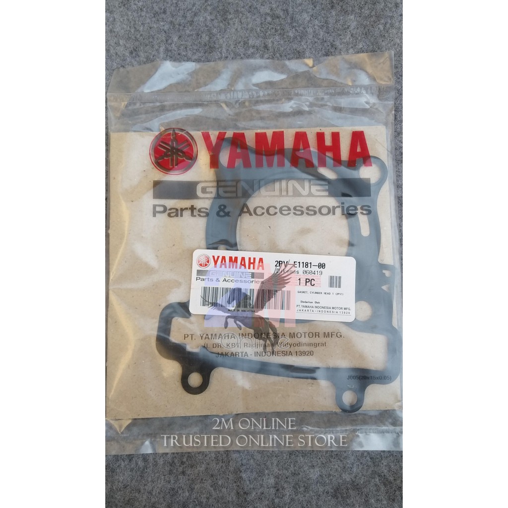 2m GASKET PAKING HEAD MX KING - VIXION NVA ORI YGP 2PV-E1181-00