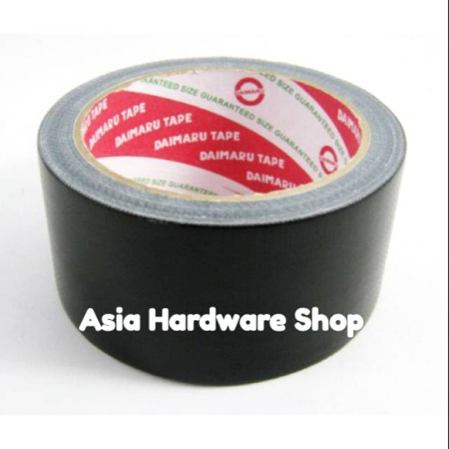 

Isolasi Lakban Kain Hitam 2" DAIMARU Selotip Cloth Tape Lakban Kain Hitam 2 Inch Inci 48mm