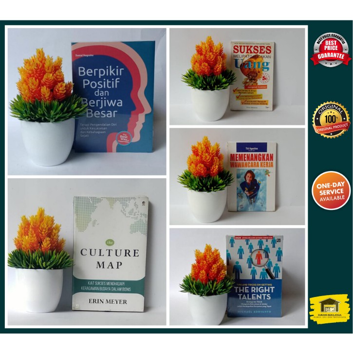 PAKET 5 BUKU Berpikir Positif dan Berjiwa Besar - Daniel Nugroho (6)