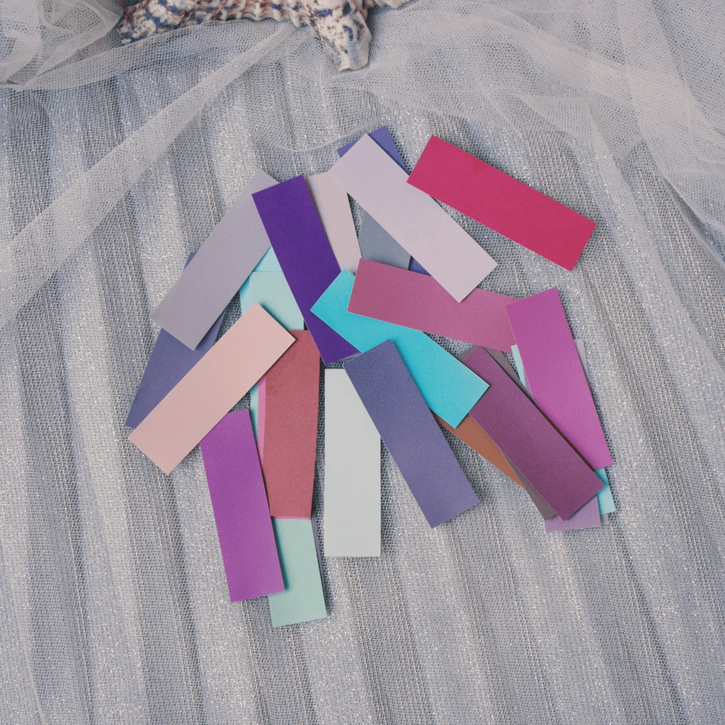 

[32pcs] Stiker HVS Color Palette Untuk Dekorasi Jurnal Scrapbook by Starrynight