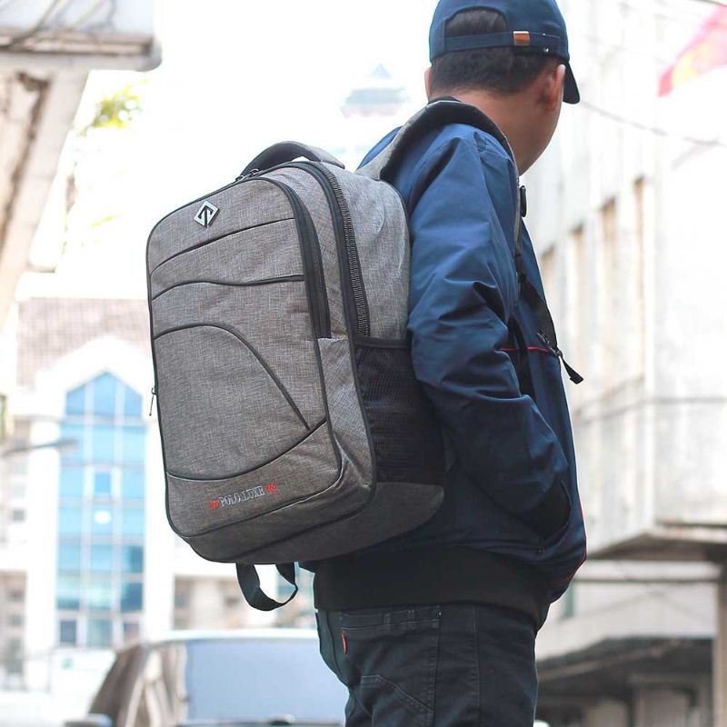 Tas Backpack Punggung Pria Wanita 30 Liter | Tas Ransel Formal Laptop Kerja Polo Luxe High Quality