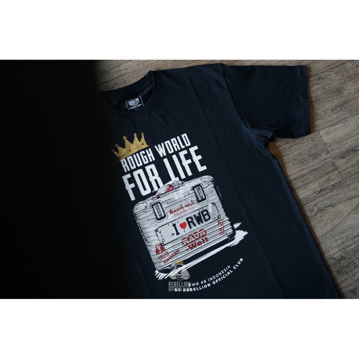Rebellion X RWB Suitcase Black Tee