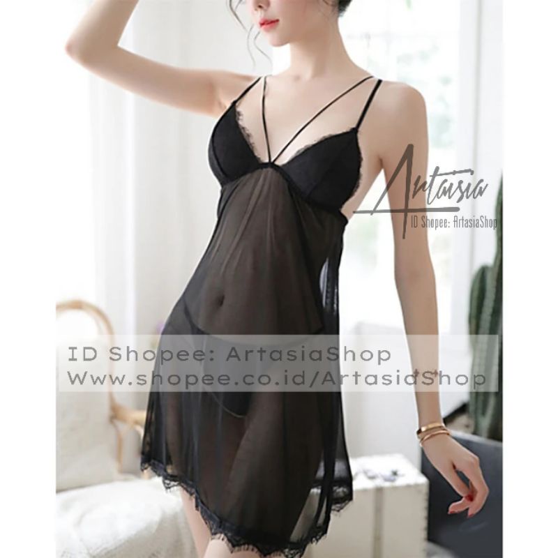 Baju Tidur Seksi L- XXL / Baju Seksi di Rumah Lingerie Jumbo Baju Tidur Seksi Hot Seserahan 982