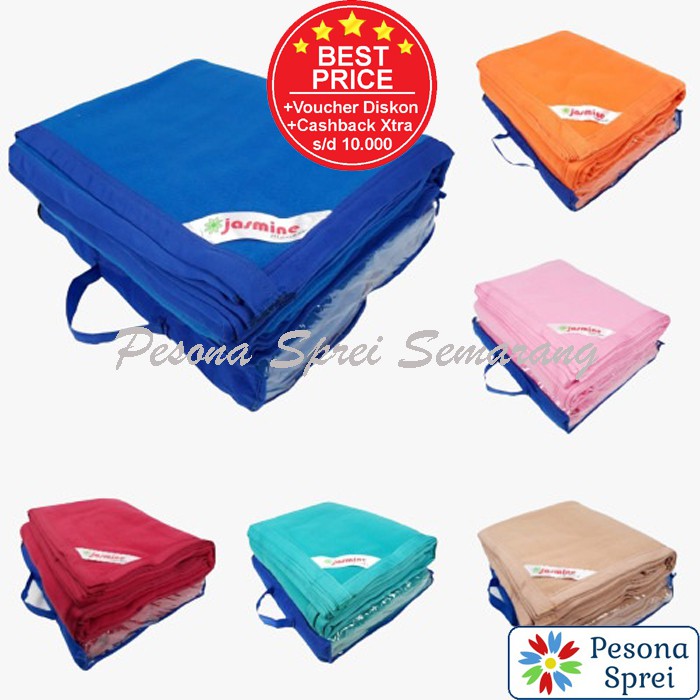 SELIMUT FLEECE 160x200 / SELIMUT JASMINE / SELIMUT HOTEL 160x200 POLOS / SELIMUT FLEECE DEWASA