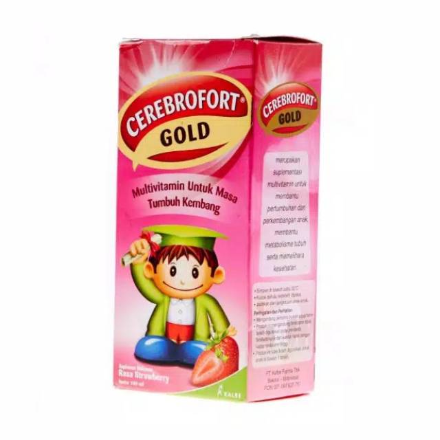 Cerebrofort Gold 100ml ORIGINAL-BPOM