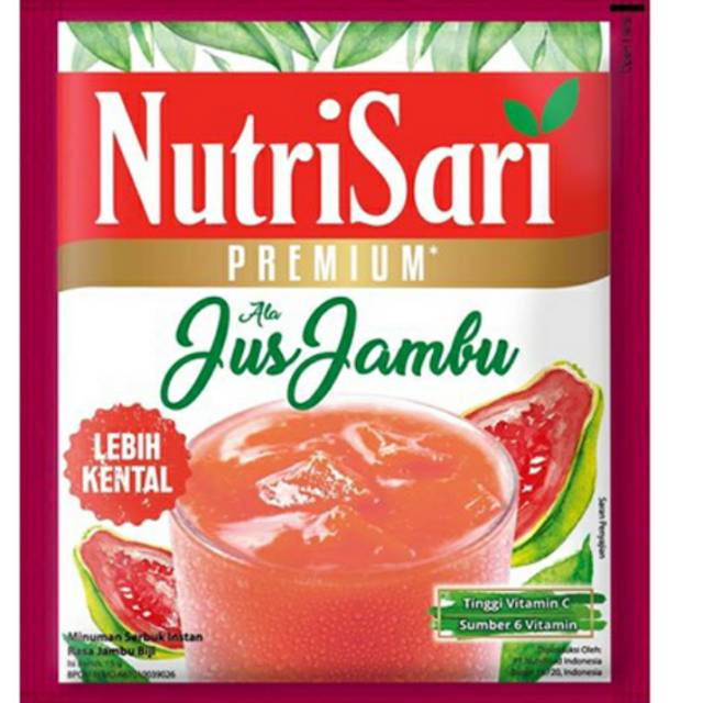 Nutrisari premium jus jambu 14 g
