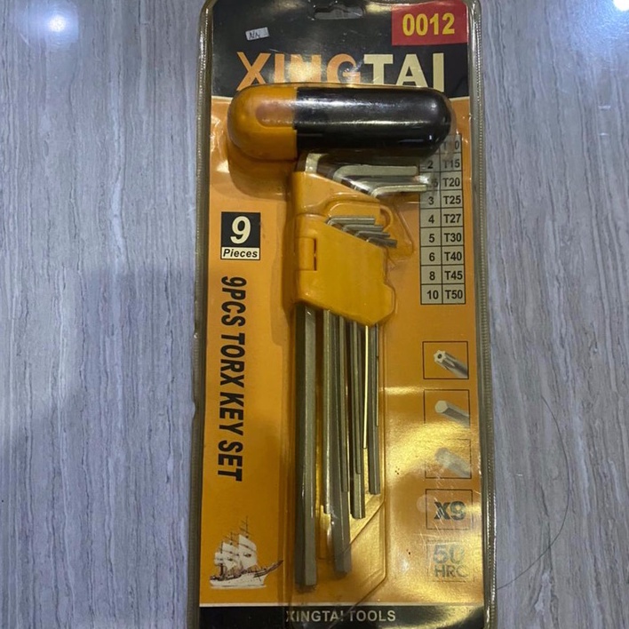 Kunci L satu set / hex key set