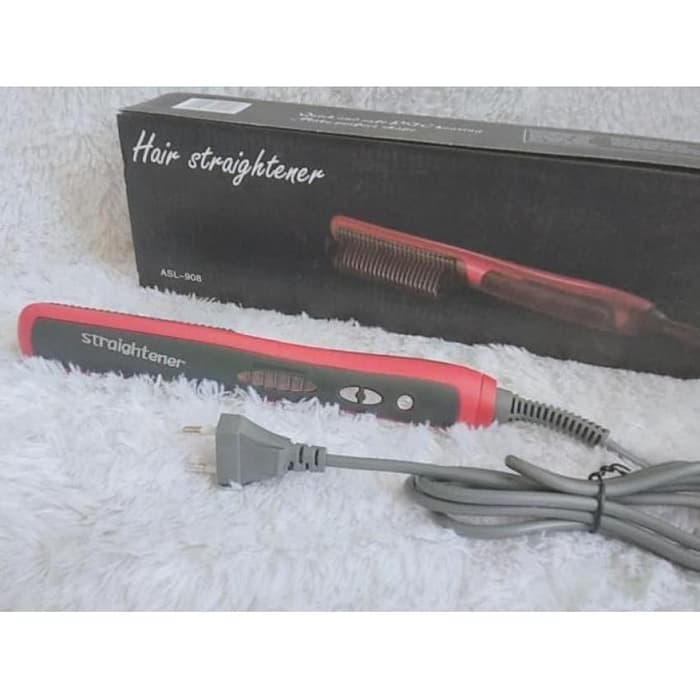 Catok Sisir Pelurus Rambut NEW Fast Hair Straightener ASL-908