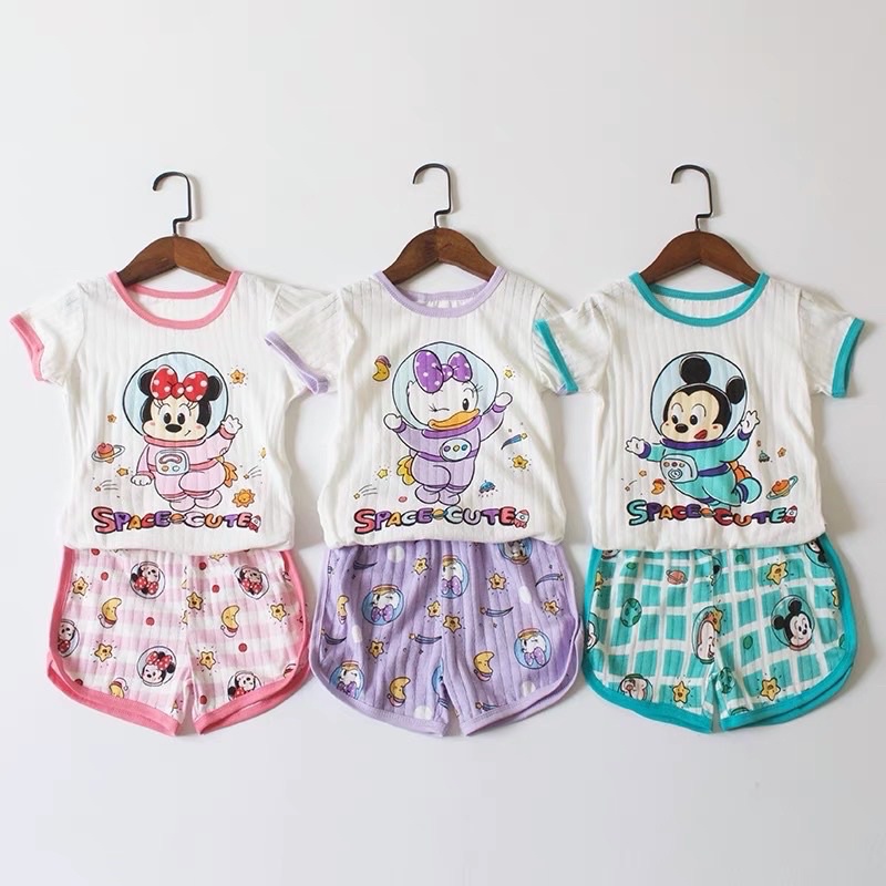 Setelan Space Disney/ Baju Rumah Anak/ Setelan Santai Anak - kado anak - hadiah anak