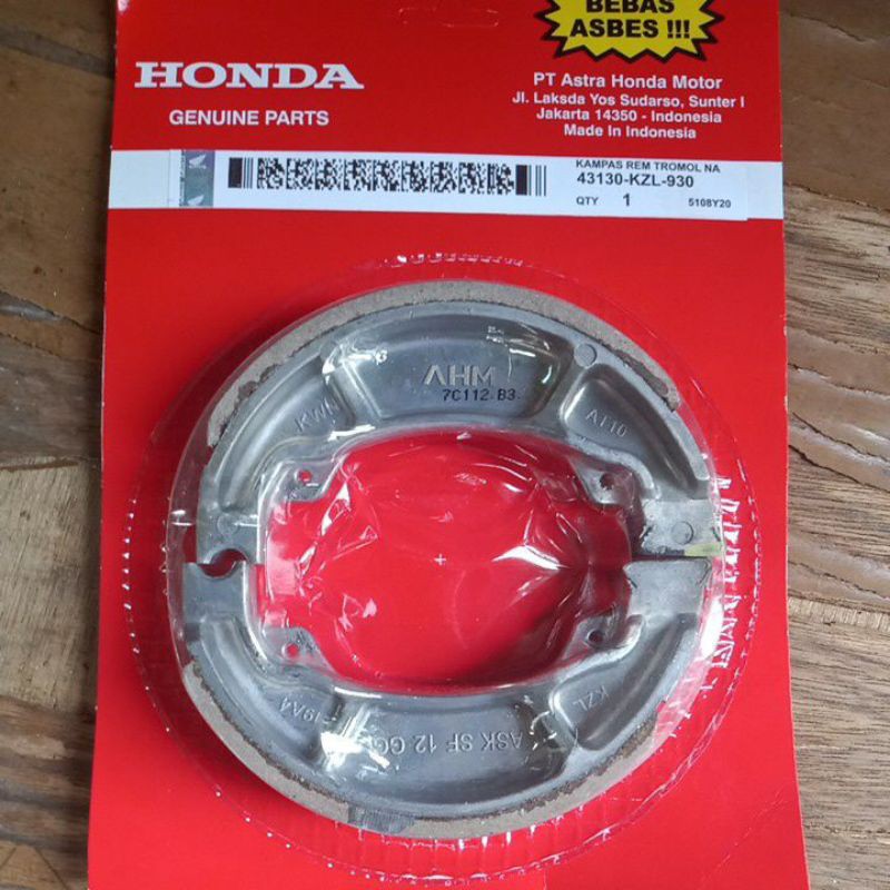 KAMPAS REM BELAKANG ORI HONDA (VARIO, SPACY, BEAT)