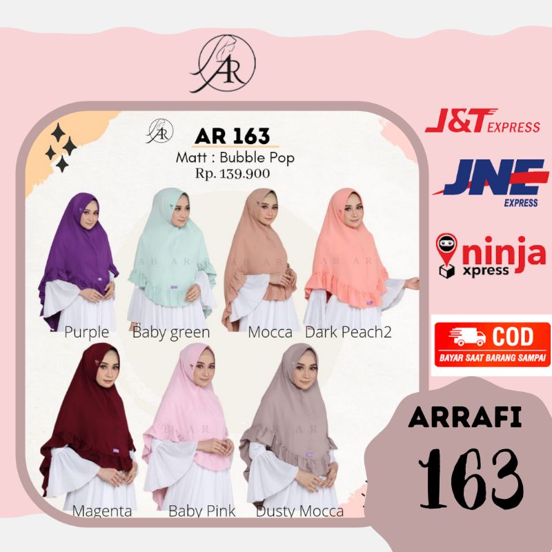 Hijab Ar Rafi 163 jilbab instan simpel