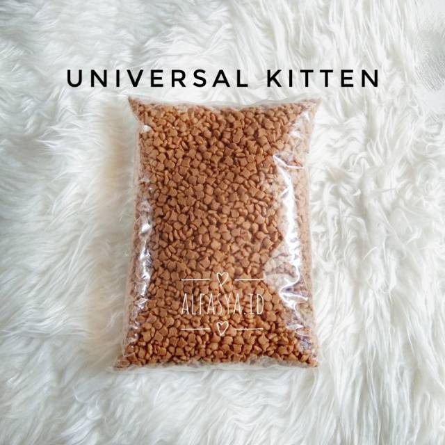 Universal Kitten Pakan Kucing kemasan 1kg