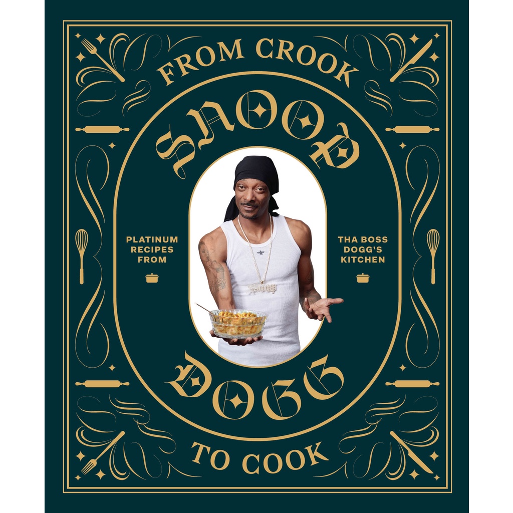 buku masakan Snoop Dogg - From Crook to Cook (full color)