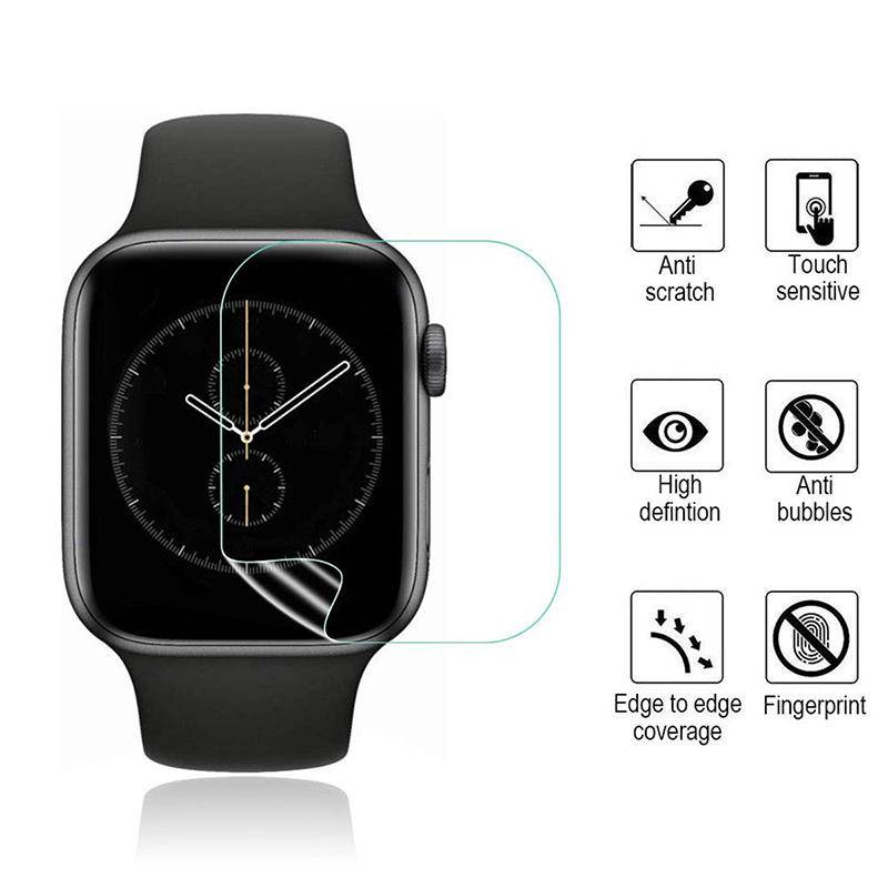 Pelindung Layar Anti blue light Hidrolik Untuk Apple iWatch Seri 7 6 SE 5 4 3 2 38mm 41mm 42mm 40mm 44mm 45mm