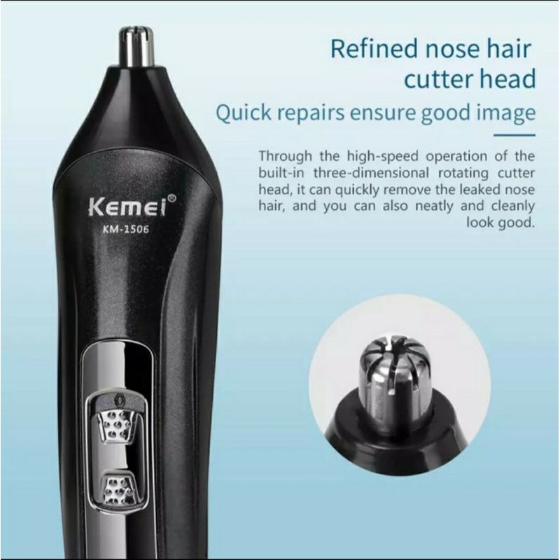 Hair Clipper Kemei KM - 1506 / Alat Cukur Rambut Kemei KM - 1506 3 in 1 / Mesin Cukur Kemei