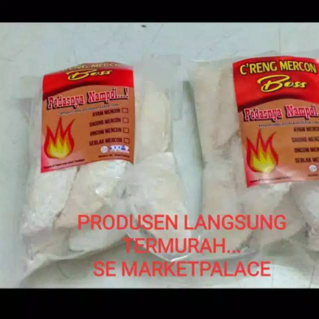 

Cireng ayam mercon