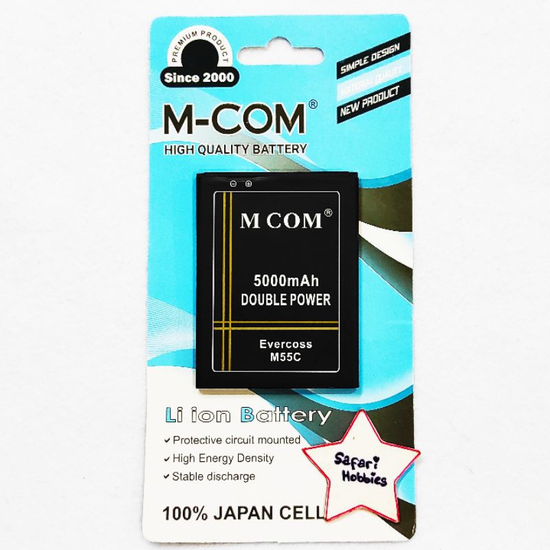 Baterai Evercoss M55C / M55 Double Power