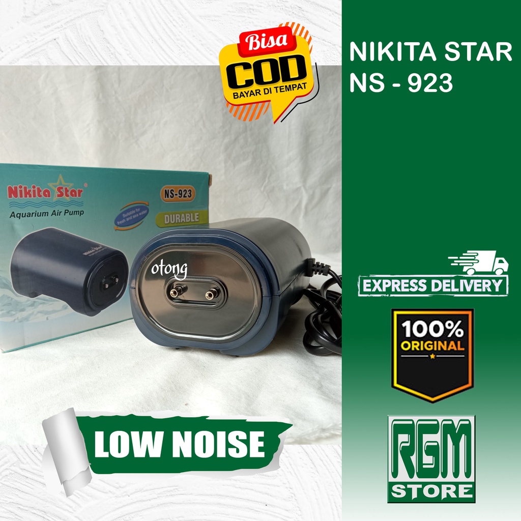 NIKITA STAR NS 923 NS923 mesin aerator pompa udara air pump aquarium