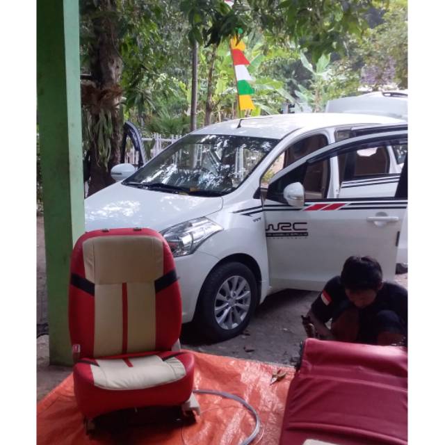 Sarung jok, cover jok ZUZUKI ERTIGA 2014 bahan oskar