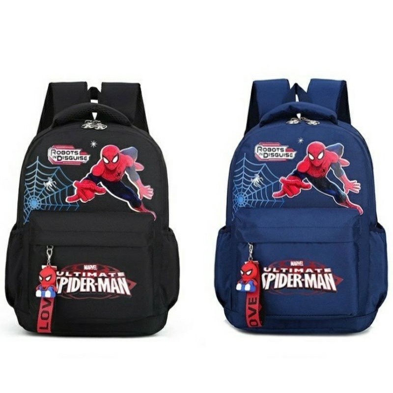 Tas Ransel Anak Laki Laki Karakter Spiderman Tas Sekolah Anak TK SD SMP Backpack Anak Cowok