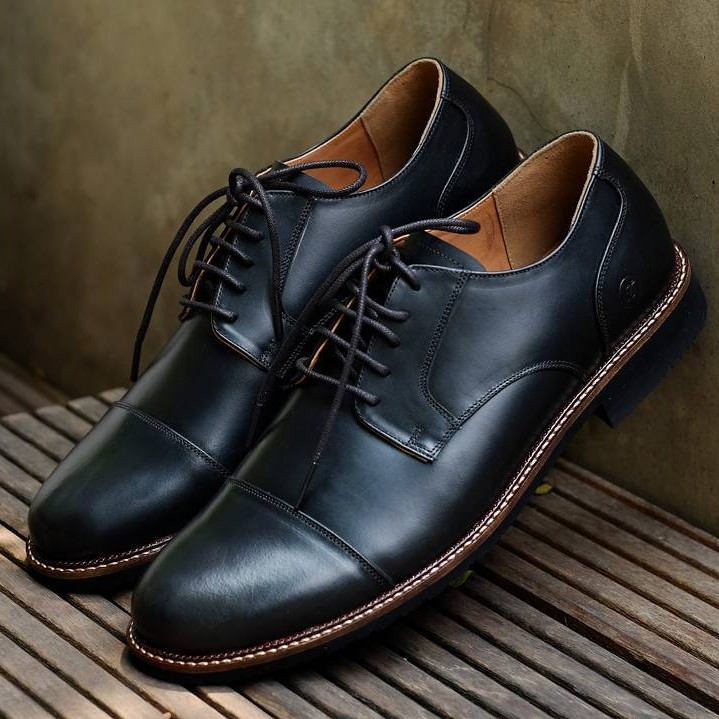 MADRID |MNM x Zapato| KULIT ASLI PREMIUM Sepatu Pantofel Pria Vintage
