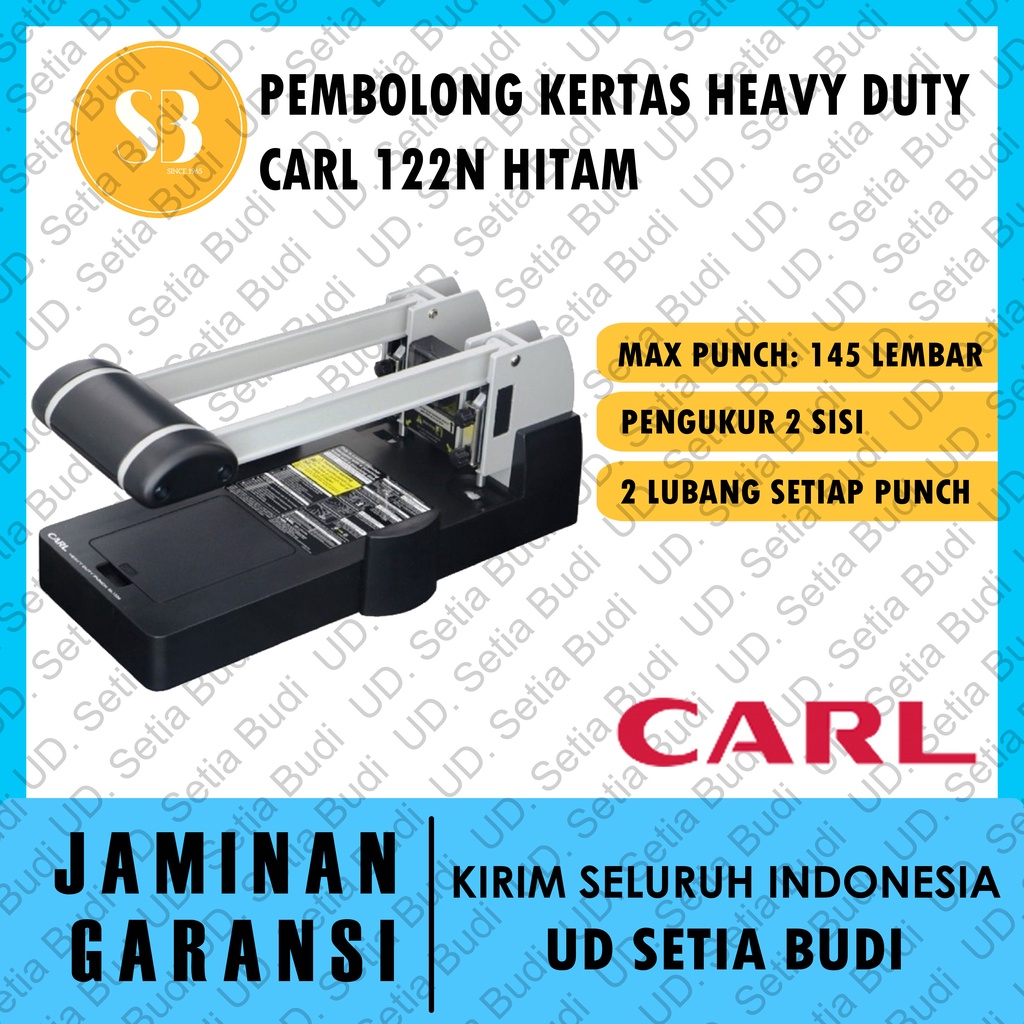 Pembolong Kertas Heavy Duty Punch Carl 122N 122 N