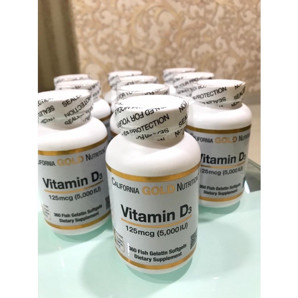 California GOLD Nutrition Vitamin D3