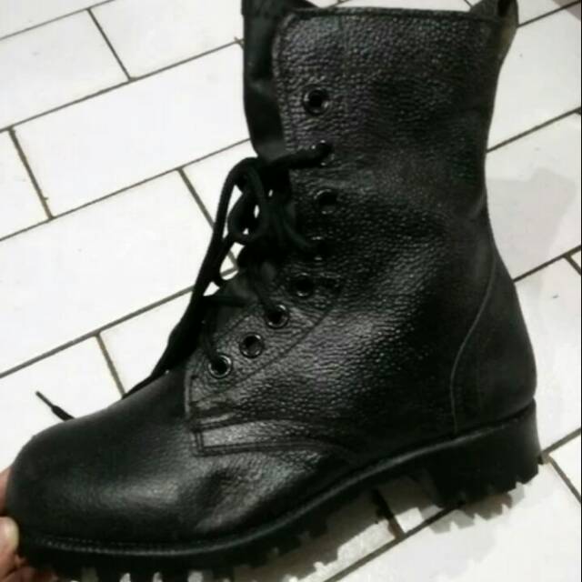 SEPATU PDL JATAH KULIT JERUK