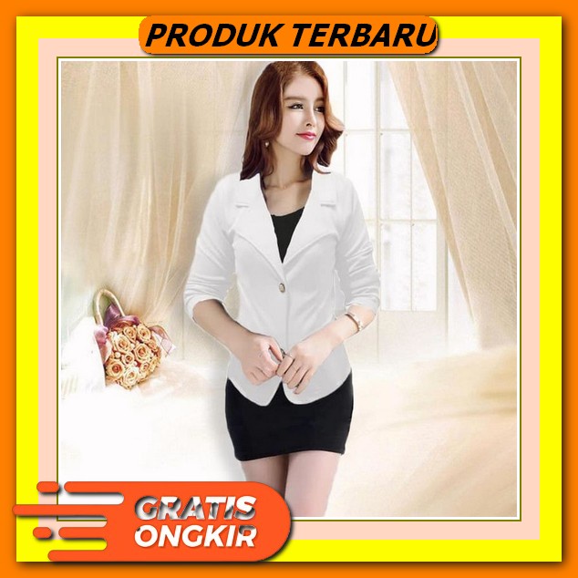 [Best Blazer] Oversize Blazer Bahan Moscrepe Pusat Pakaian Gamis Syari Dress Tunik Blouse Atasan Ori