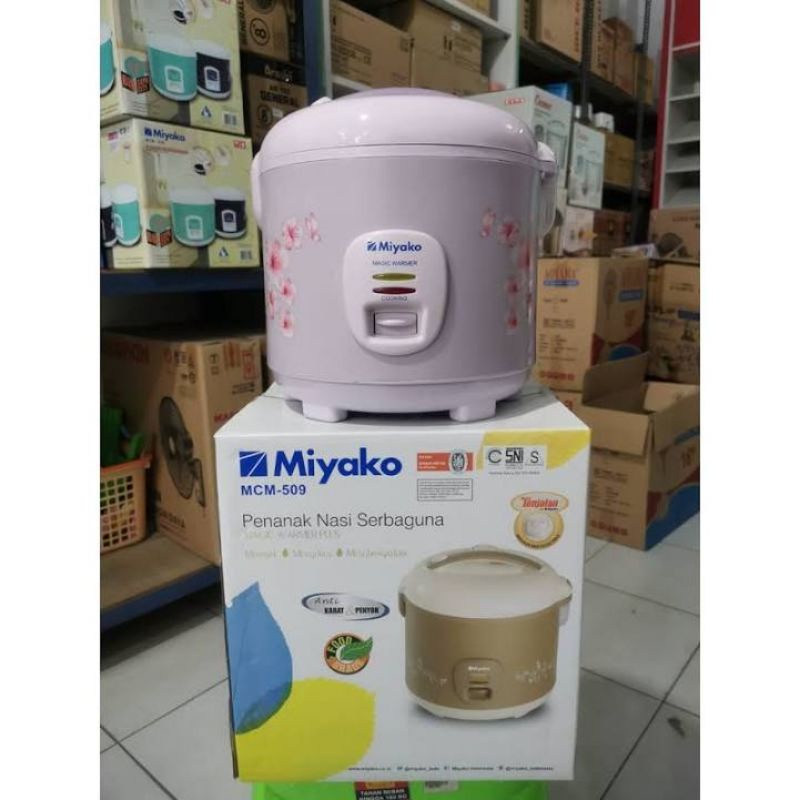 magic Com miyako kapasitas 1.8L garansi resmi 1Thn