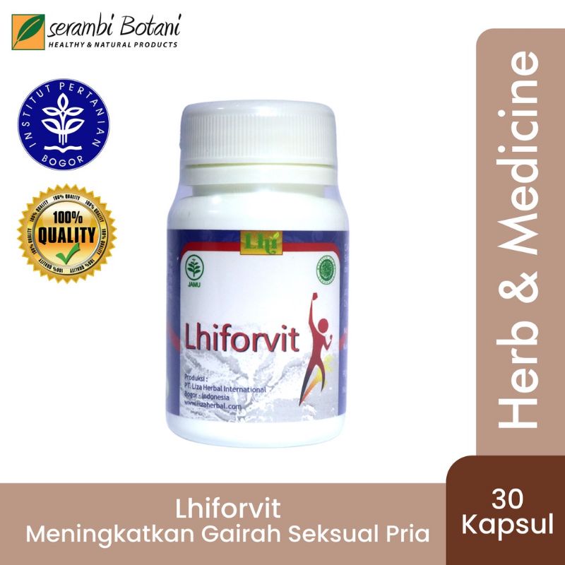Kapsul Lhiforvit (Gairah Seksual) Serambi Botani