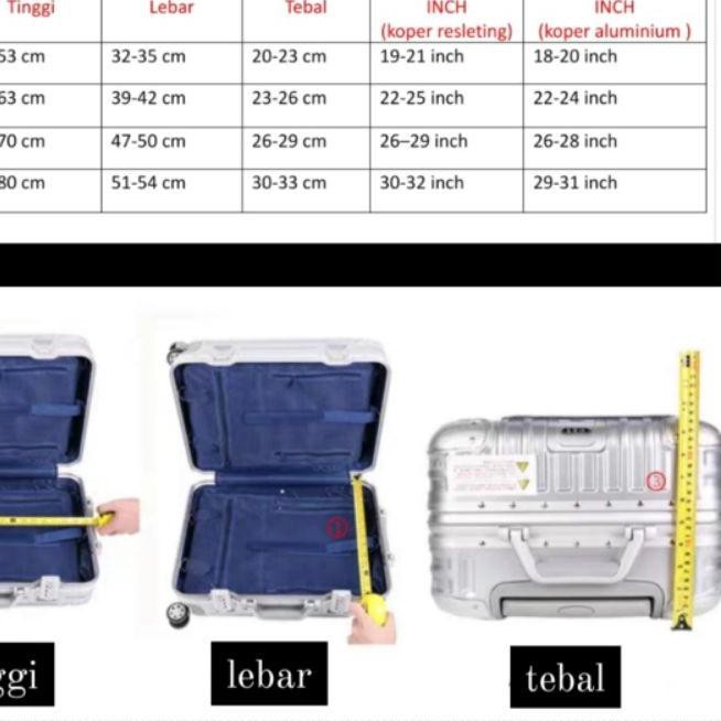 ☪ sarung koper / cover koper elastis ✶