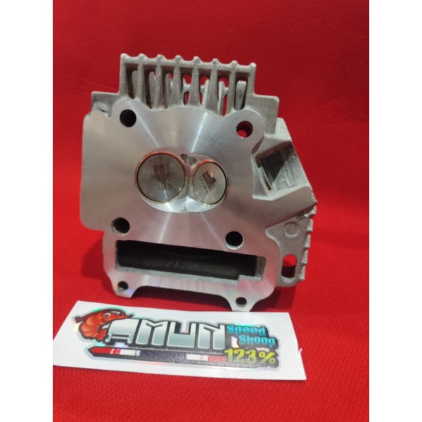 HEAD KOP JUPITER Z 5TN UKURAN KLEP 28 24 BATANG 5 MANIPOL KOTAK SETTENG ALBRONZ JUPITER SLEEP ENGINE