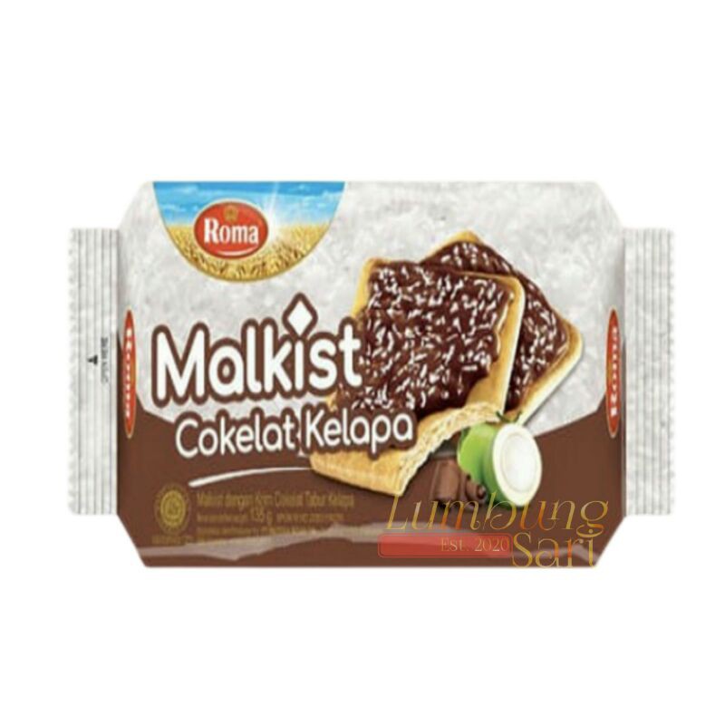 

Roma Malkist Cokelat Kelapa