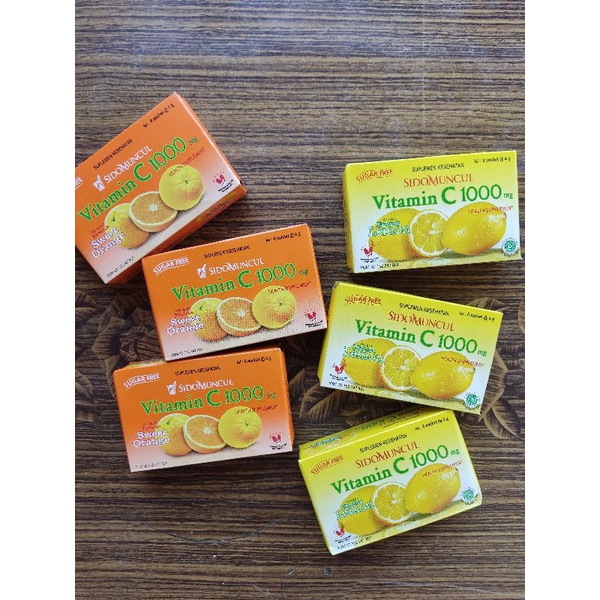 Sido muncul vitamin C 1000mg (1box 6's)