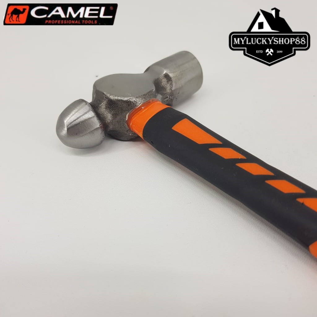 Camel Palu Konde 1/2 LB Ball Pein Hammer Rubber Grip Karet 0.5 LB