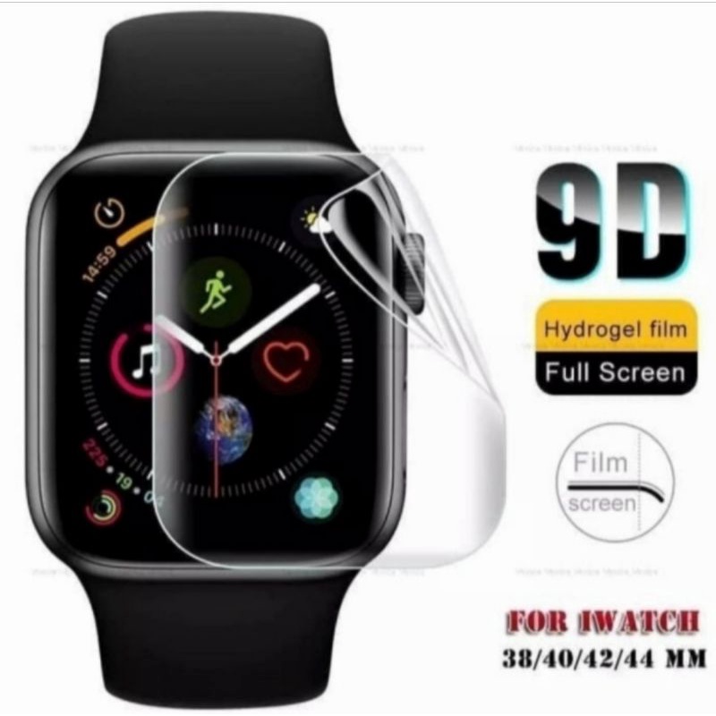 Apple watch 7 series 41 mm 45 mm anti gores hydrogel clear screen protector