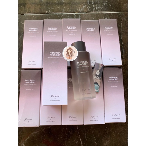 🇰🇷 EXP 2025 HARUHARU WONDER Black Rice Hyaluronic Toner 150ml (For Sensitive Skin) HARU HARU WONDER 