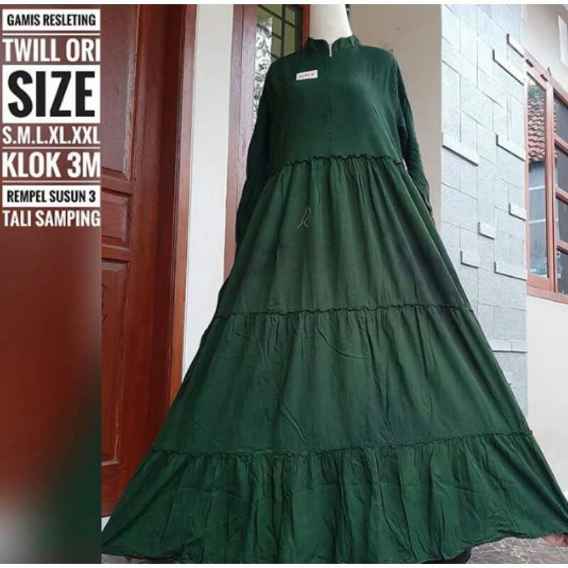 gamis twill ori polos