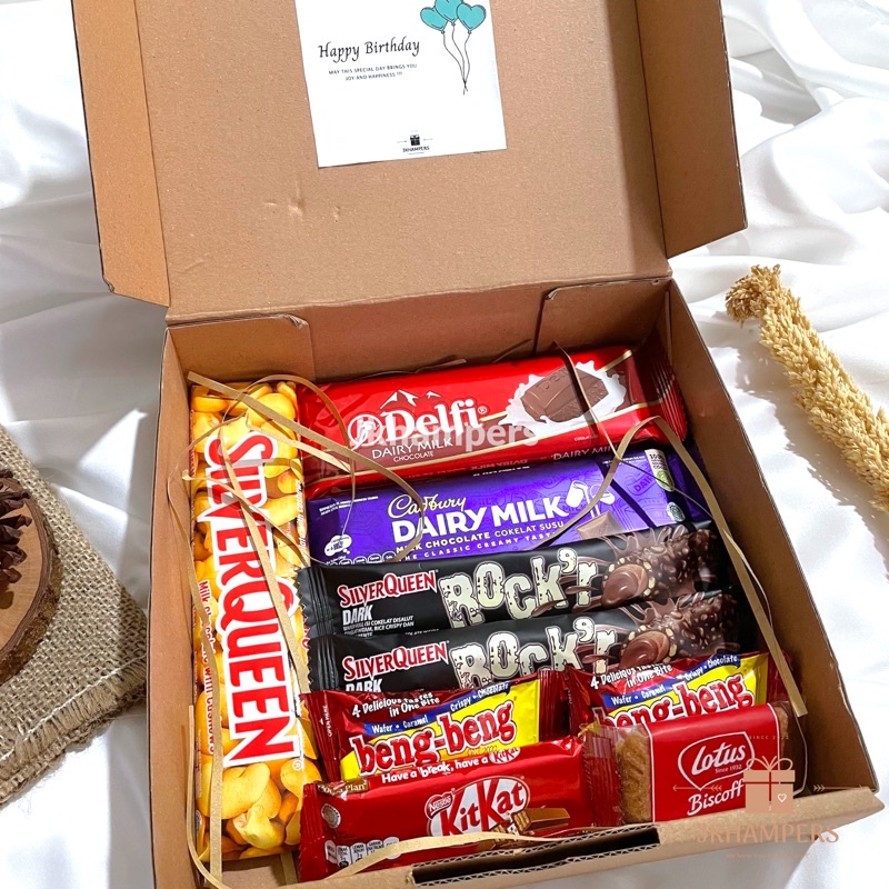 

Hampers Ulang Tahun Hampers Coklat Gift Box Kado Ulang Tahun