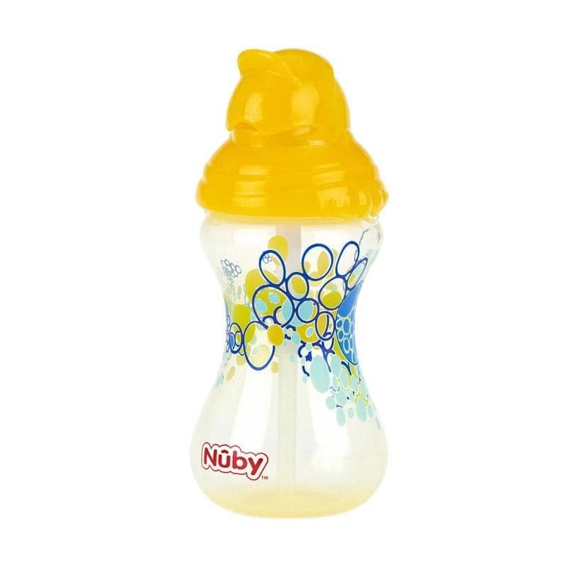 Nuby Clik-it Designer Series Flip-it Easy Grip Cup