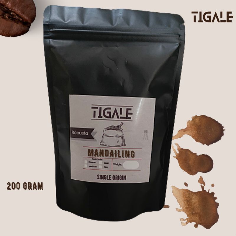 

TIGALE - KOPI ROBUSTA MANDAILING 200G