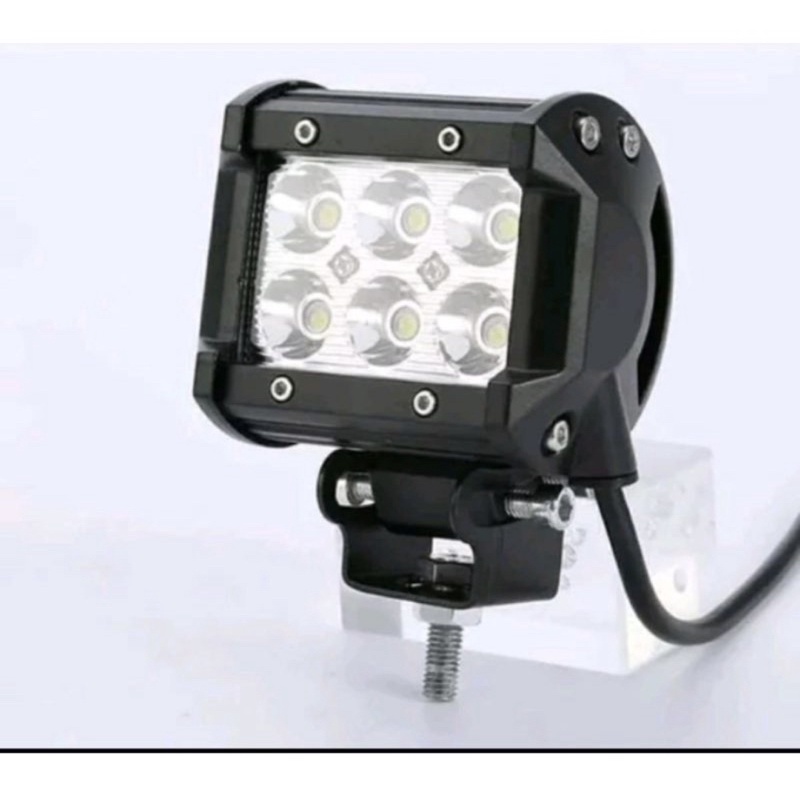 Lampu Tembak Sorot - Lampu Sorot Motor 6 led mini Flash universal