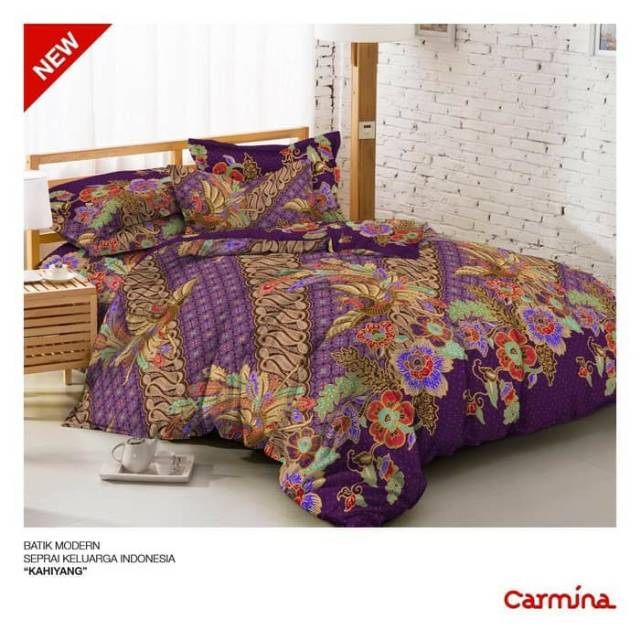 Sprei Batik CARMINA  UK 160x200 QUEEN size  (no 2)