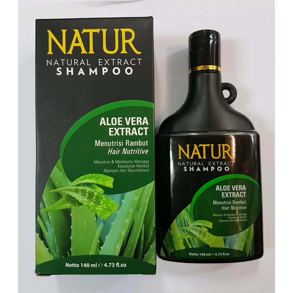 Jual Natur Shampo Shampoo Aloe Vera Extract Shopee Indonesia