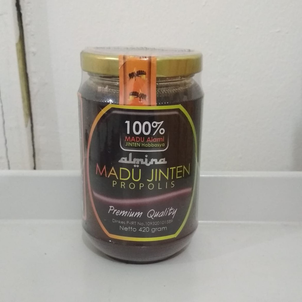 Madu Jinten Propolis Isi 420gram 100 Madu Alami Jinten Habbasya Indonesia
