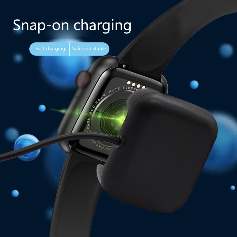 Cre Dock Charging Station Model Snap-On Untuk Smartwatch Hw22