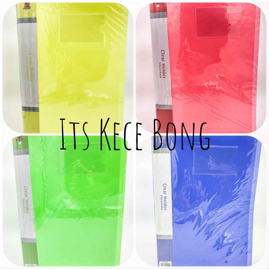

JOSS CH20 / CLEAR HOLDER JOSS 20 LEMBAR / CLEAR BOOK 20 SHEETS